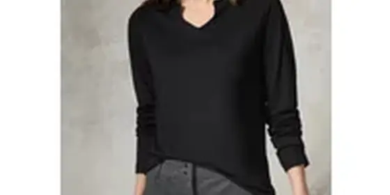 Cecil Damen Shirt mit Schmucksteinchen in Schwarz, Gr: XS ansehen
