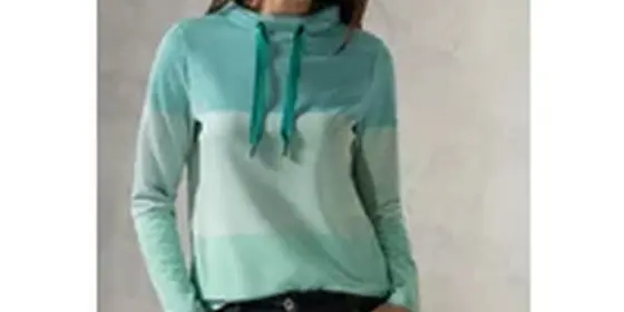 Cecil Damen Gestreiftes Colorblock Shirt in Grün, Gr: XXL ansehen