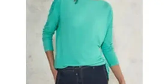 Cecil Damen Shirt mit Raffung in Grün, Gr: XL ansehen