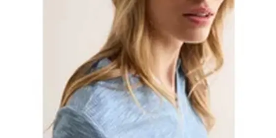 Cecil Damen Shirt mit Rippstruktur in Blau, Gr: M ansehen