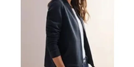 Cecil Damen Strukturjacke in Blau, Gr: M ansehen