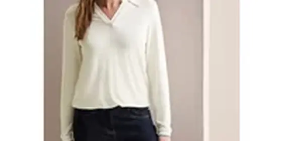 Cecil Damen Shirt mit Hemdkragen in Weiß, Gr: XL ansehen