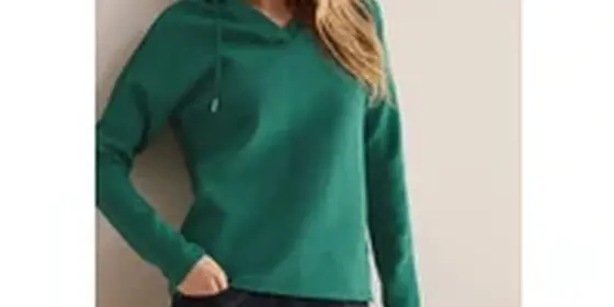 Cecil Damen Twill Hoodie Shirt in Grün, Gr: 3XL ansehen