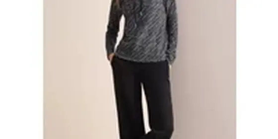 Cecil Damen Shirt mit Diagonalstruktur in Blau, Gr: S ansehen
