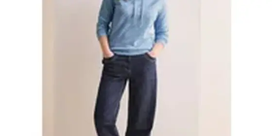 Cecil Damen Shirt mit Diagonalstruktur in Blau, Gr: XS ansehen