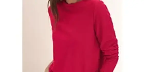 Cecil Damen Strukturshirt in Rot, Gr: L ansehen