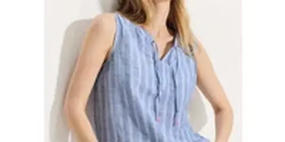 Cecil Damen Leinen Blusentop in Blau, Gr: XS ansehen