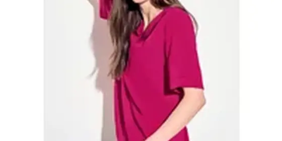 Cecil Damen Bluse mit Klappkragen in Pink, Gr: XS ansehen
