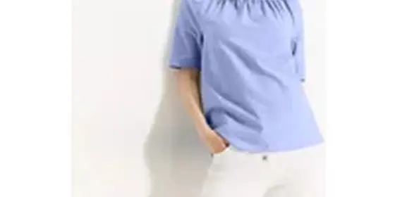Cecil Damen Chambray Bluse in Blau, Gr: L ansehen