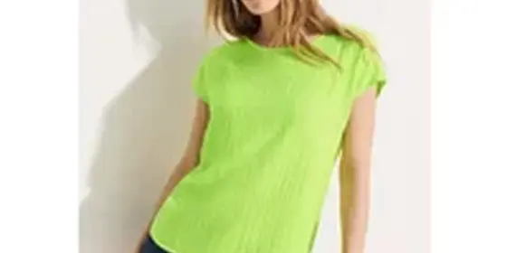 Cecil Damen Crepe Knoten Bluse in Gelb, Gr: M ansehen