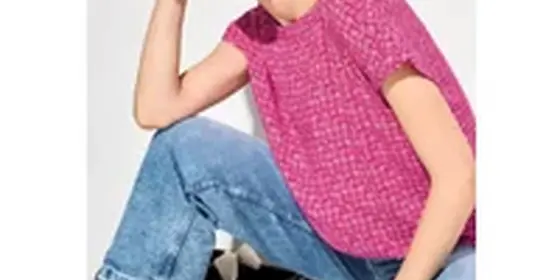 Cecil Damen Print Bluse in Pink, Gr: XXL ansehen