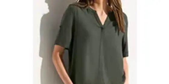Cecil Damen Viskose Bluse in Grün, Gr: XS ansehen