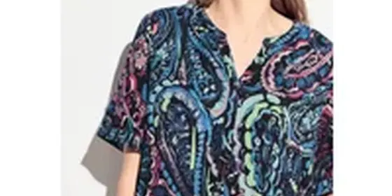 Cecil Damen Viskose Bluse in Blau, Gr: XS ansehen