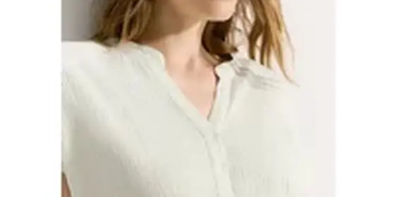 Cecil Damen Crepe Bluse in Weiß, Gr: XXL ansehen