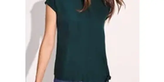 Cecil Damen T-Shirt-Bluse in Grün, Gr: XS ansehen