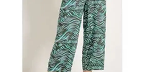 Cecil Damen Casual Fit Hose in 3/4-Länge in Grün, Gr: L ansehen