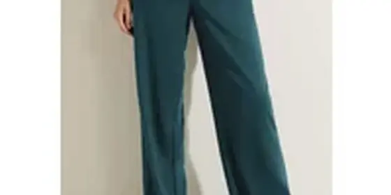 Cecil Damen Jersey Loose Fit Hose in Grün, Gr: XXL ansehen