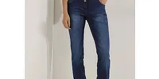 Cecil Damen Thermo Casual Fit Jeans in Blau, Gr: 25 ansehen
