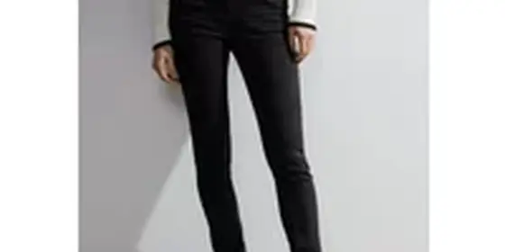 Cecil Damen Slim Fit Jeans in Schwarz, Gr: 26 ansehen