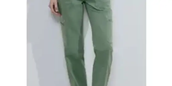 Cecil Damen Casual Fit Cargohose in Grün, Gr: 33 ansehen
