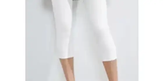 Cecil Damen 3/4 Leggings in Weiß, Gr: L ansehen