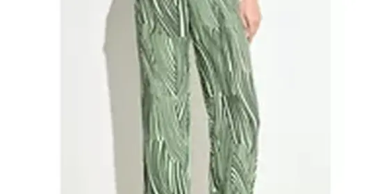 Cecil Damen Wide Leg Hose in Grün, Gr: XL ansehen