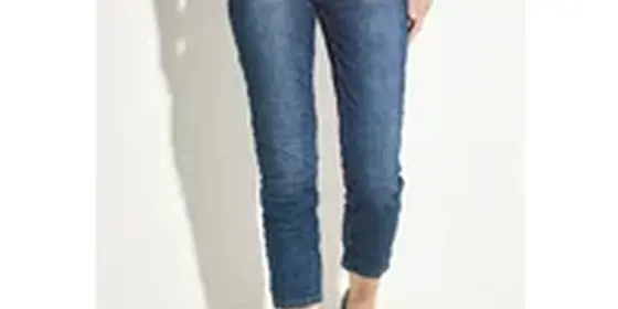 Cecil Damen 3/4 Slim Fit Jeans in Blau, Gr: 25 ansehen