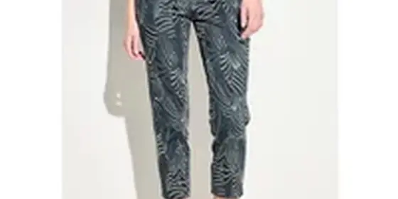 Cecil Damen Sommer Hose mit Print in Blau, Gr: L ansehen
