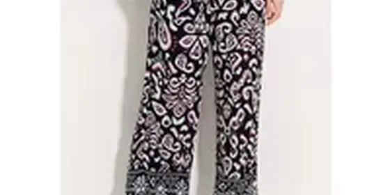 Cecil Damen 7/8 Hose mit Wide Legs in Schwarz, Gr: XL ansehen