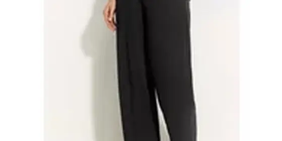 Cecil Damen Hose mit Wide Legs in Schwarz, Gr: XXL ansehen