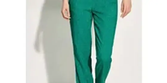 Cecil Damen Bequeme Print Hose in Grün, Gr: XL ansehen