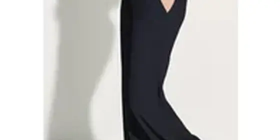 Cecil Damen Struktur-Hose im Loose Fit in Blau, Gr: XXL ansehen
