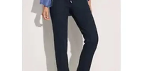 Cecil Damen Hose im Casual Fit in Blau, Gr: S ansehen