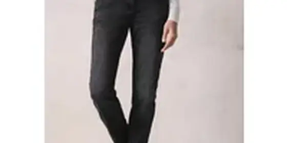 Cecil Damen Jeans im Casual Fit in Grau, Gr: 25 ansehen