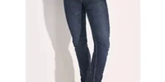 Cecil Damen Jeans im Slim Fit in Blau, Gr: 26 ansehen