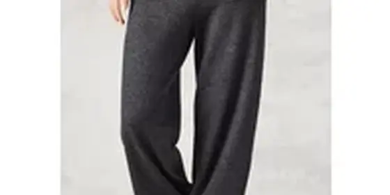 Cecil Damen Strick-Hose in Grau, Gr: S ansehen
