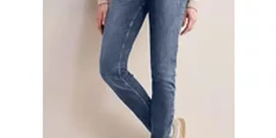 Cecil Damen Jeans im Casual Fit in Blau, Gr: 25 ansehen