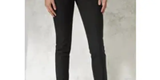 Cecil Damen Hose mit Glitzer-Details in Schwarz, Gr: XXL ansehen