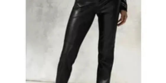 Cecil Damen Hose mit beschichteter Front in Schwarz, Gr: 29 ansehen