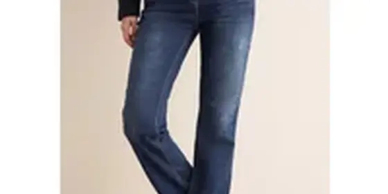 Cecil Damen Bootcut Jeans in Blau, Gr: 26 ansehen