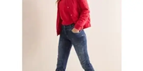 Cecil Damen Jeans im Casual Fit in Blau, Gr: 28 ansehen