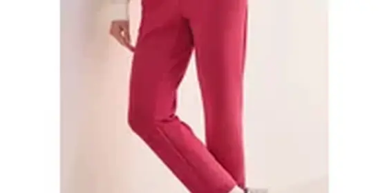 Cecil Damen Hose im Casual Fit in Rot, Gr: XL ansehen