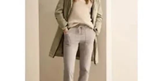 Cecil Damen Hose im Washed Look in Beige, Gr: M ansehen