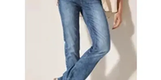 Cecil Damen Bootcut Jeans in Blau, Gr: 31 ansehen