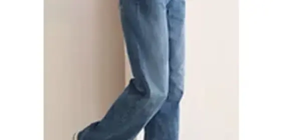 Cecil Damen Wide Leg Jeans in Blau, Gr: 32 ansehen