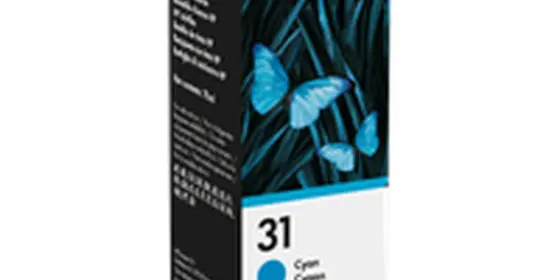 HP-Tintenflasche 31 Cyan ansehen