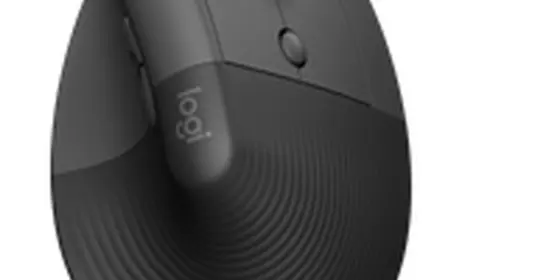 Logitech Lift Vertikale ergonomische Maus Schwarz ansehen