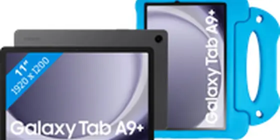 Samsung Galaxy Tab A9 Plus 11 Zoll 64GB Wi-Fi Grau + BlueBuilt Kids Cover Blau ansehen