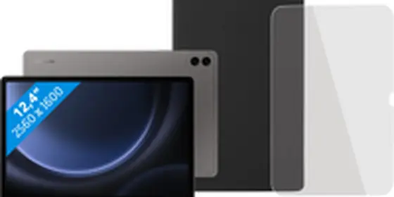 Samsung Galaxy Tab S9 FE Plus 256GB Wi-Fi und 5G Grau + Schutzpaket ansehen