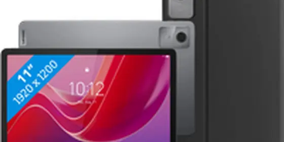 Lenovo Tab M11 11 Zoll 128GB WLAN Grau + BlueBuilt Book Case Schwarz ansehen